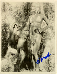 Bo Derek signed "Tarzan" movie photo