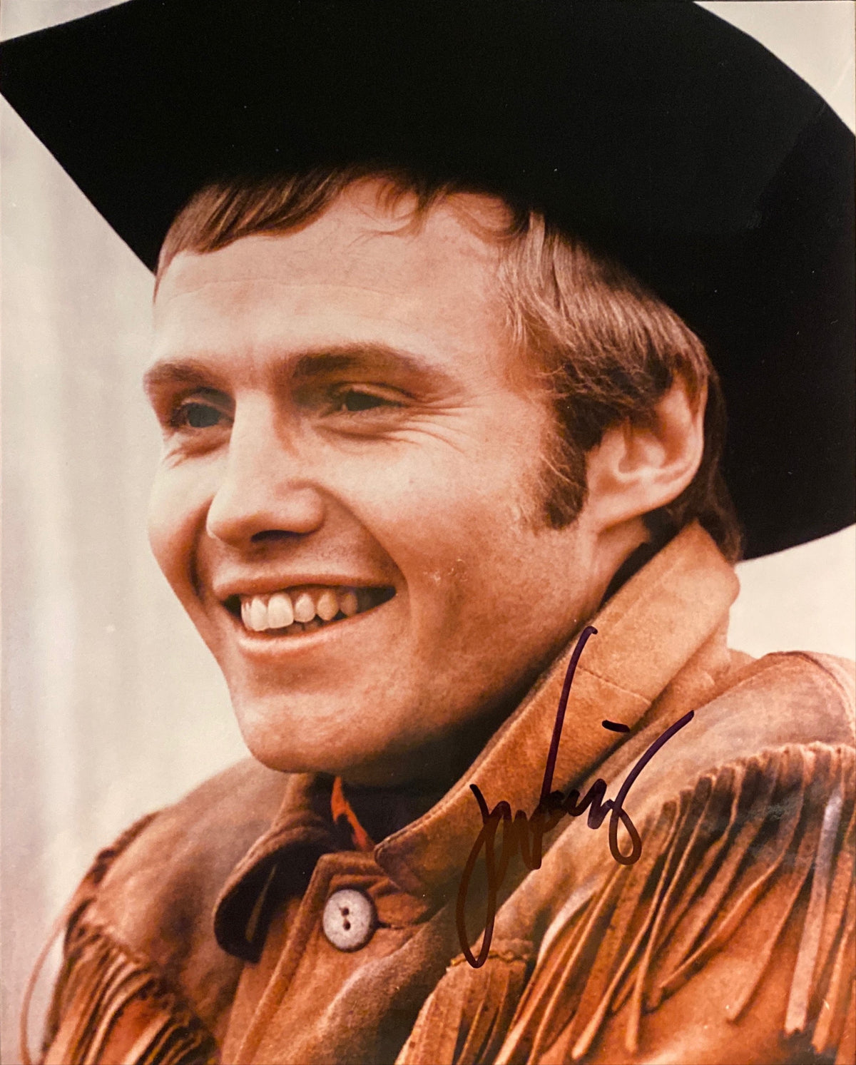 Midnight Cowboy Jon Voight signed movie photo. GFA Authenticated