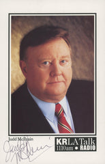 CBS Newsman Judd McIlvain signed program