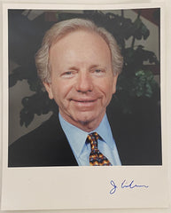 Senator Joe Lieberman signed photo