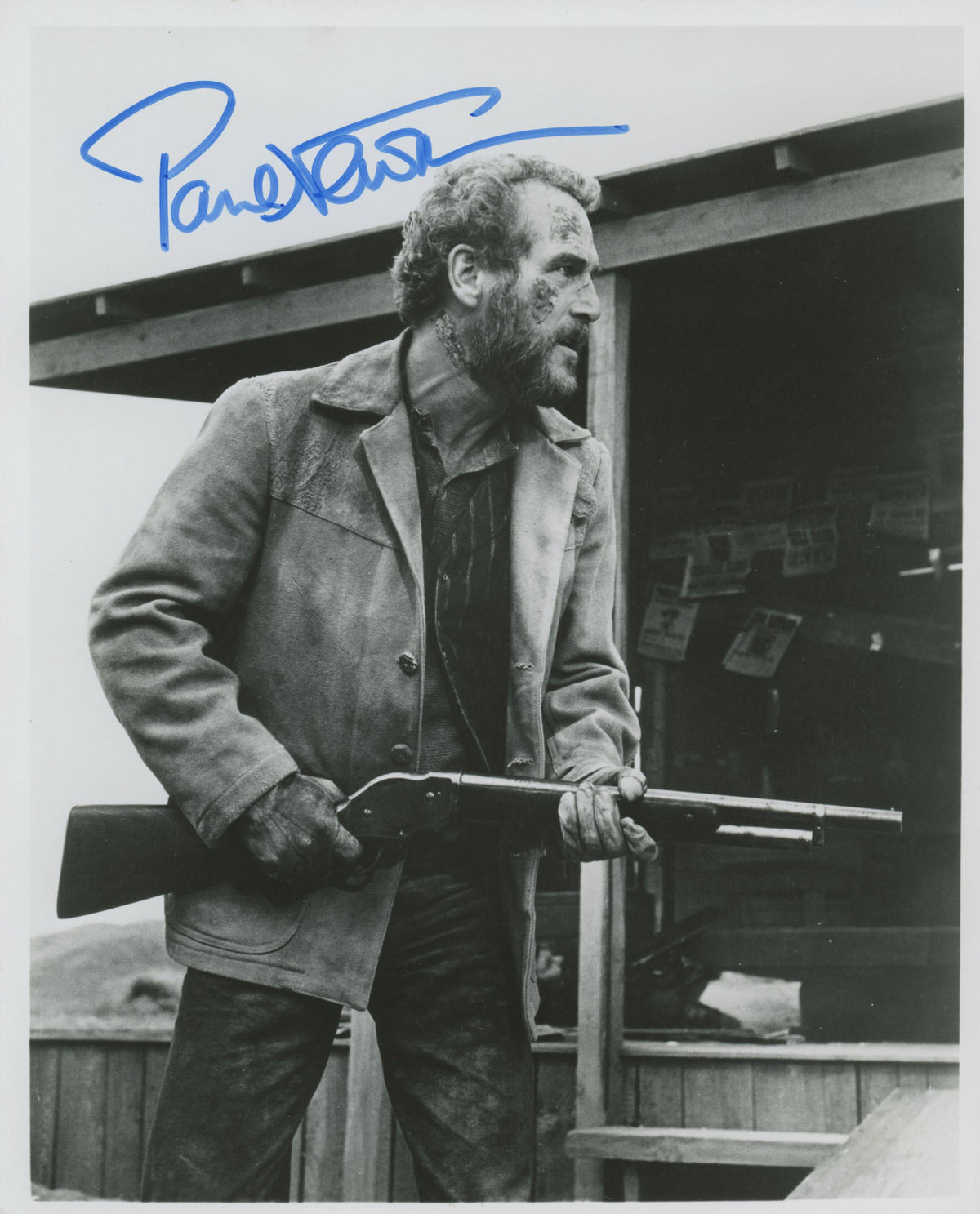 Paul Newman signed photo. GFA Authenticated