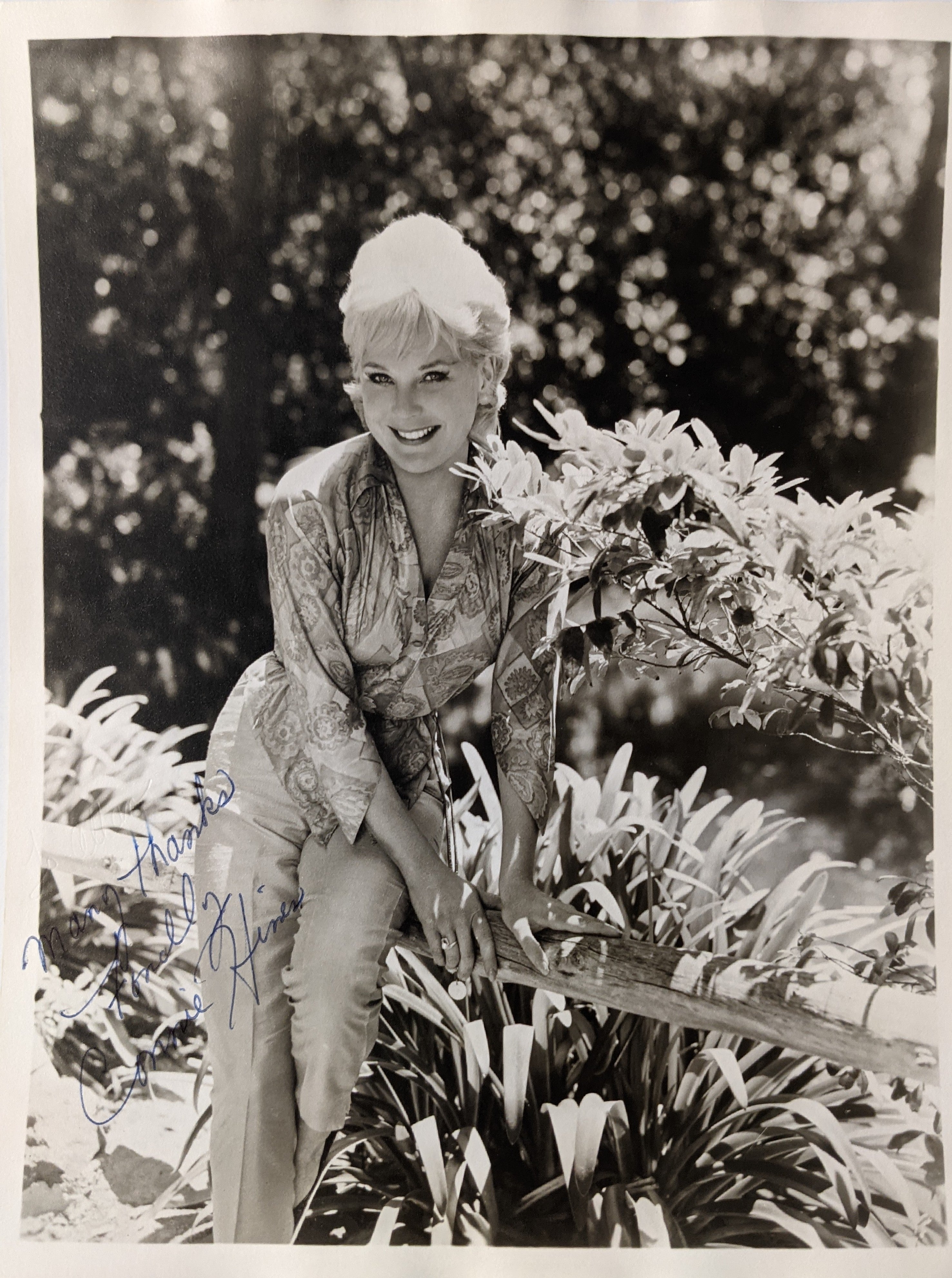 Connie Hines Mr Ed signed photo