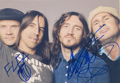 Red Hot Chili Peppers signed photo