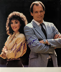 Fred Dryer signed framed photo