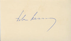 President John F. Kennedy signature cut. GFA Authenticated
