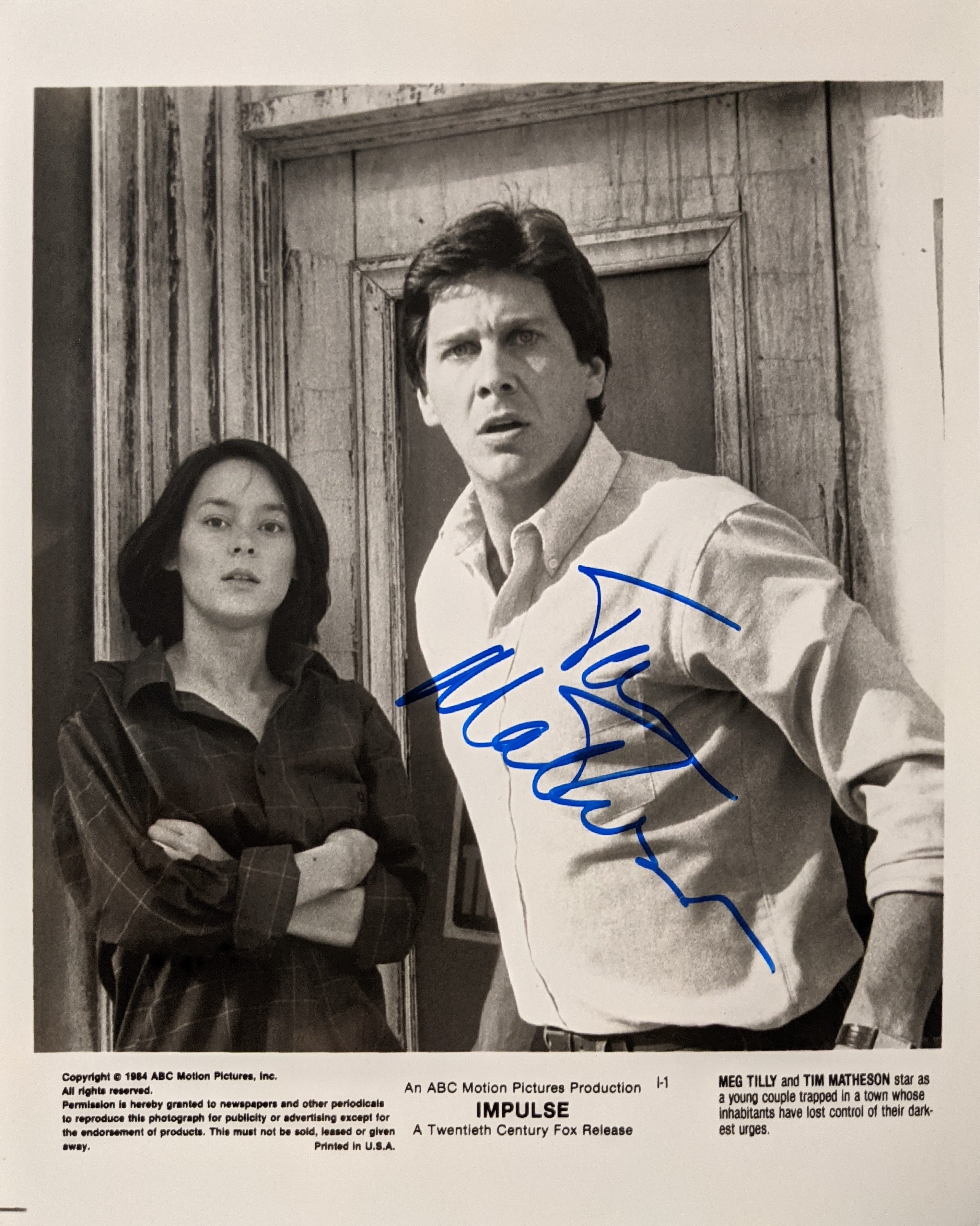 Impulse signed photo