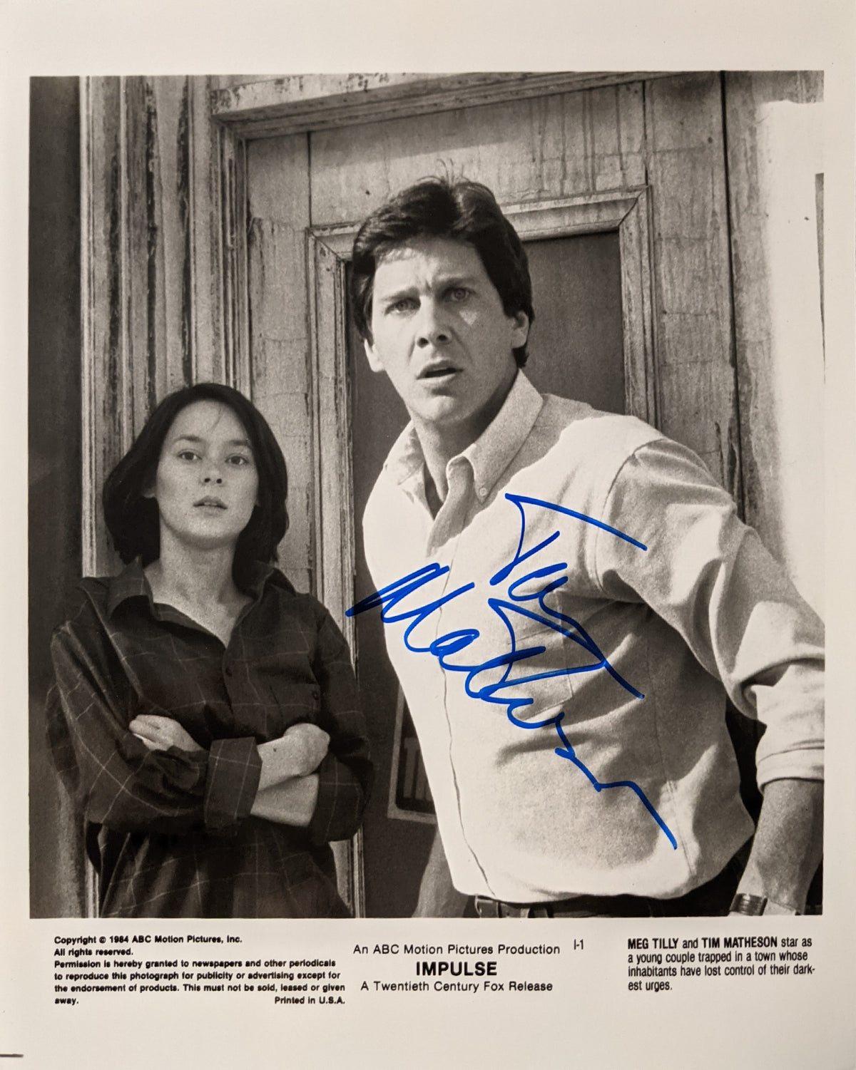 Impulse signed photo