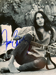 Musician Joan Baez signed photo