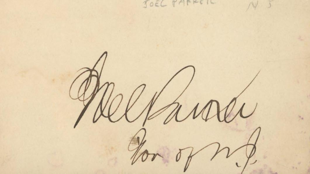 Joel Parker signature cut