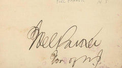 Joel Parker signature cut