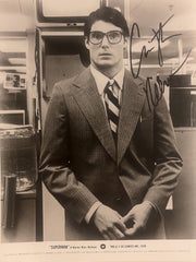 Superman Christopher Reeve signed promo photo