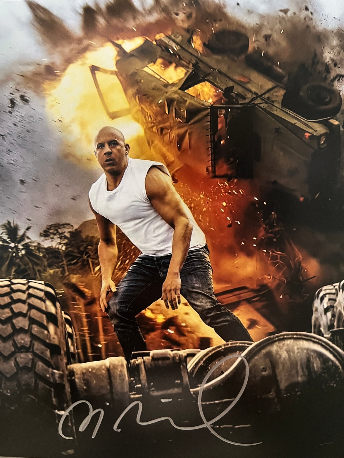 Fast & Furious Vin Diesel signed photo