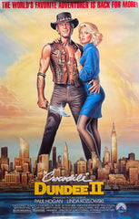 Crocodile Dundee II Original Movie Poster. 27X41 Inches