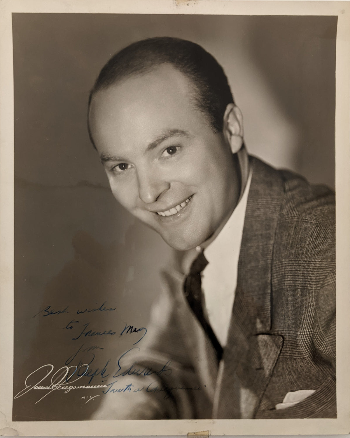 This Is Your Life Ralph Edwards Signed Photo