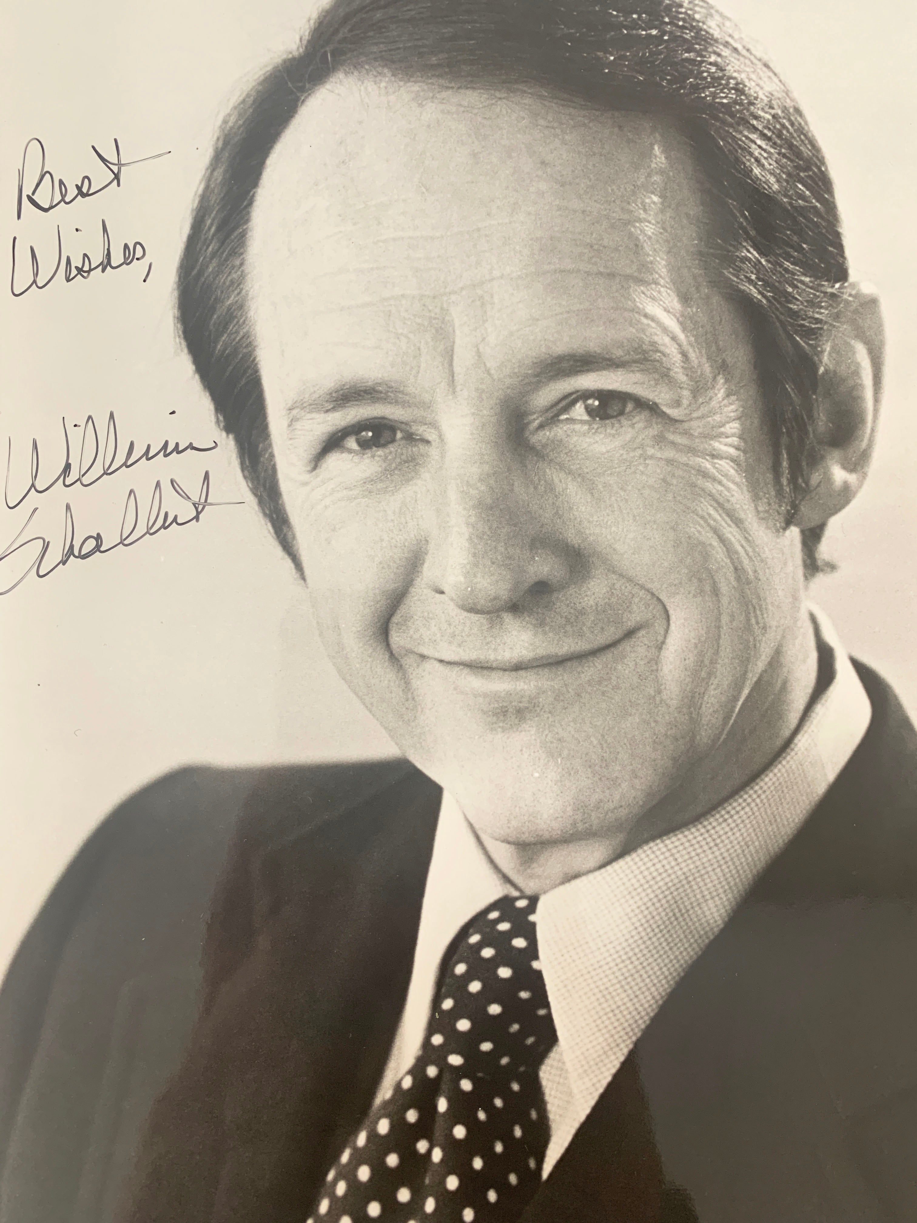Death Valley Days William Shallert signed photo