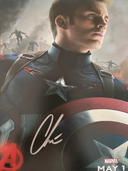 Avengers: Age of Ultron Chris Evans
signed movie photo