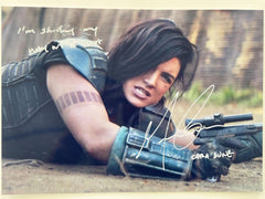 The Mandalorian Cara Dune Gina Carano signed photo