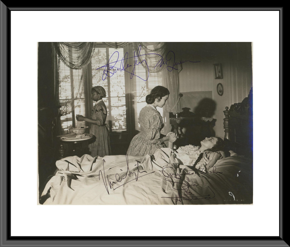 Gone With The Wind signed movie photo. GFA Authenticated