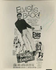 Elvis Presley signed "Kissin Cousins" movie photo. GFA Authenticated