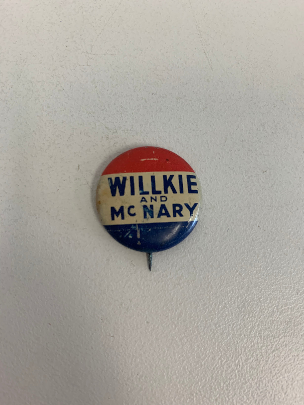 Willkie and McNary pin