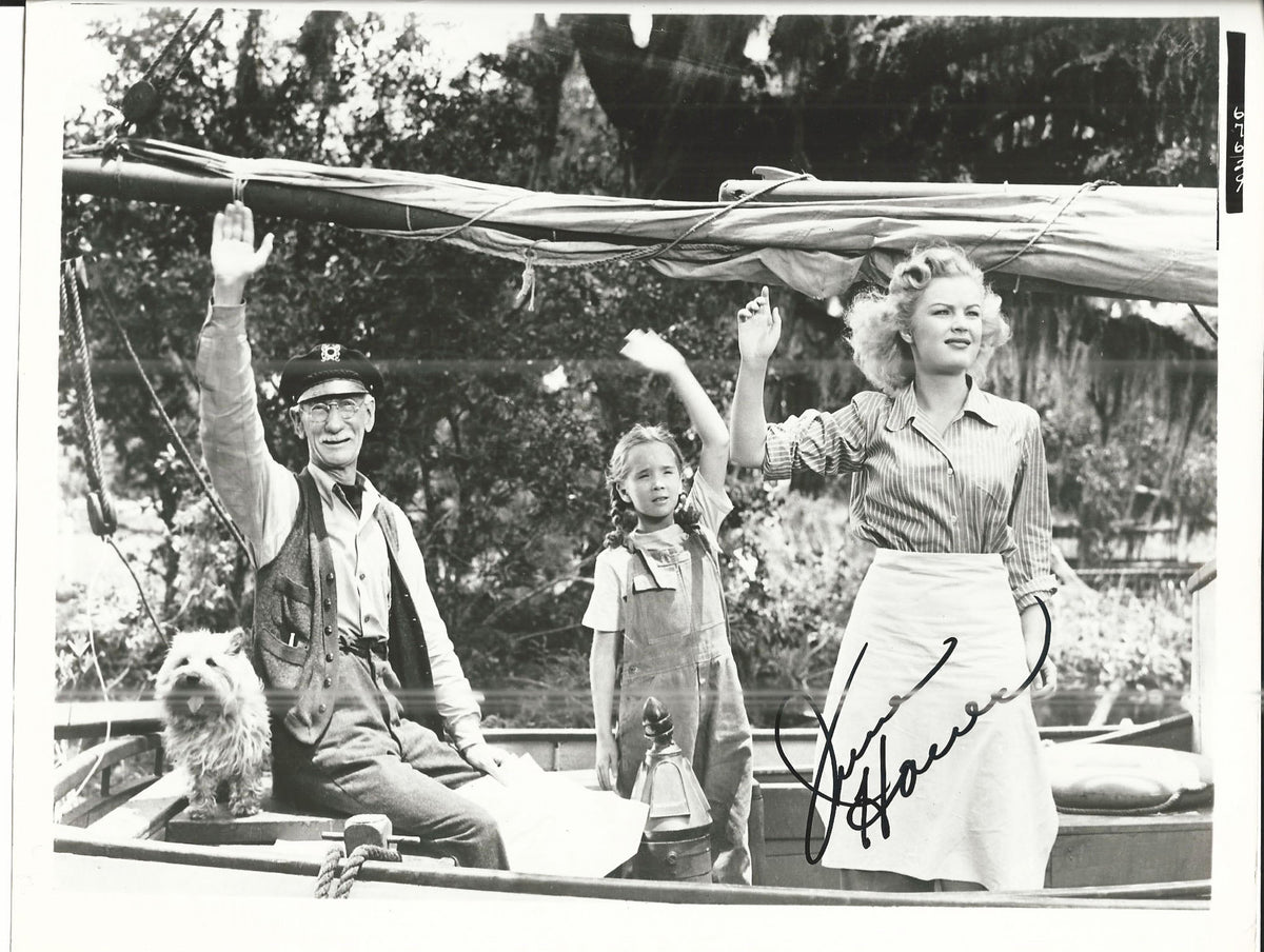 Love Nest June Haver Signed Photo