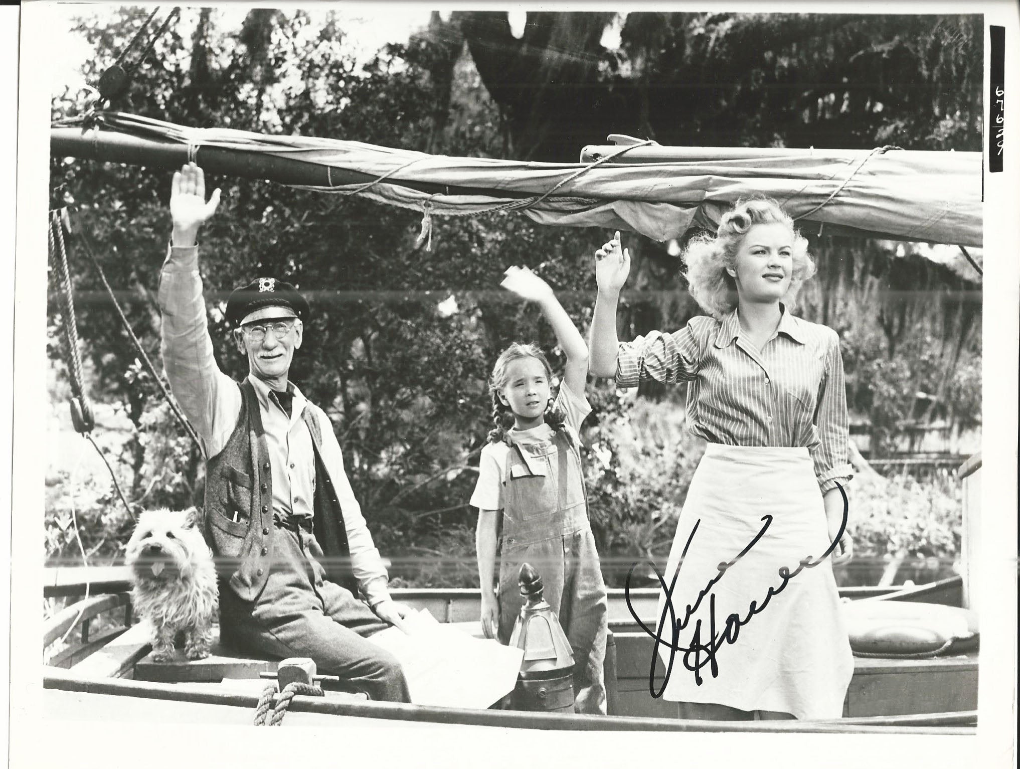 Love Nest June Haver Signed Photo