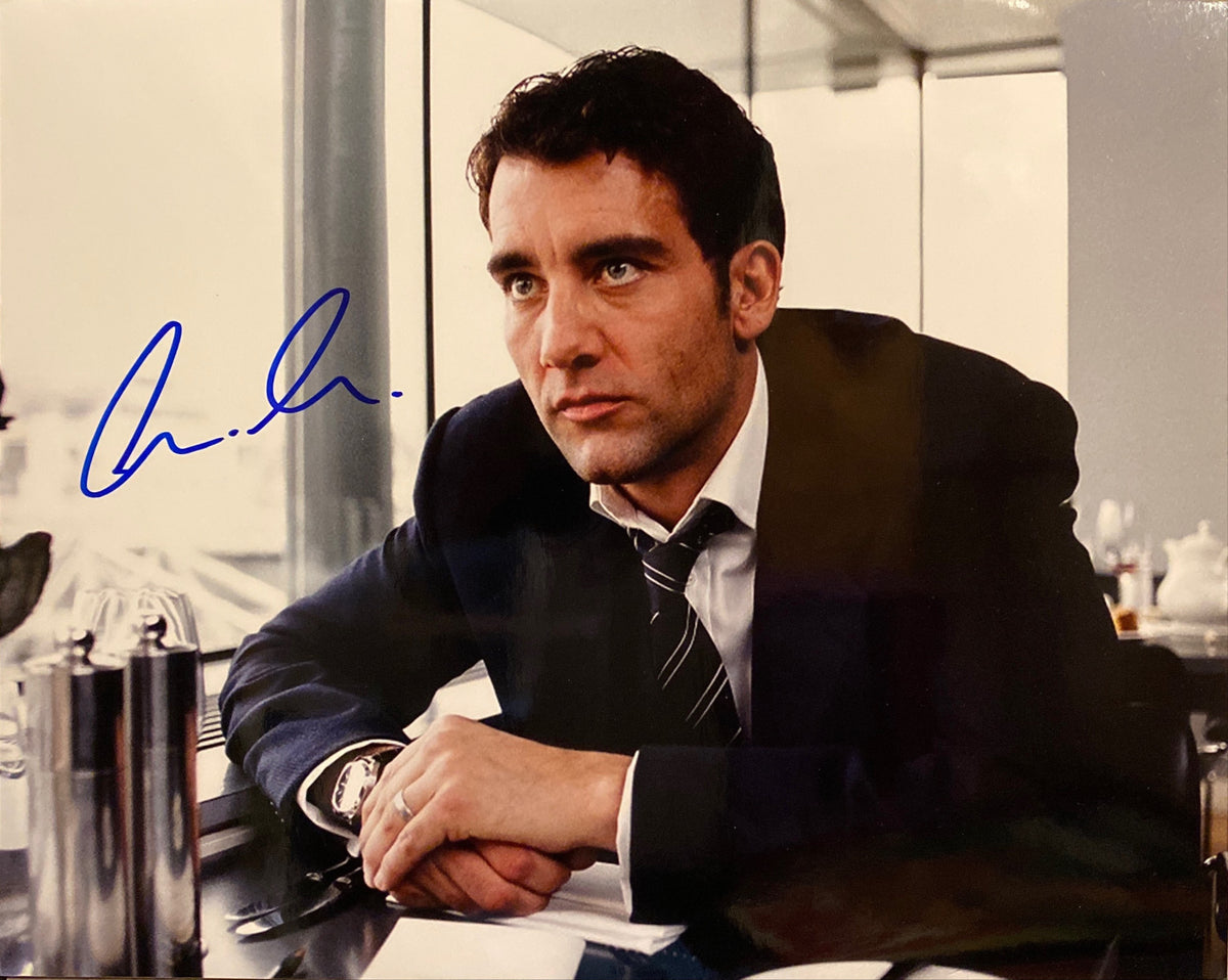 Closer Clive Owen signed movie photo