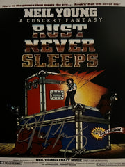 Neil Young signed photo