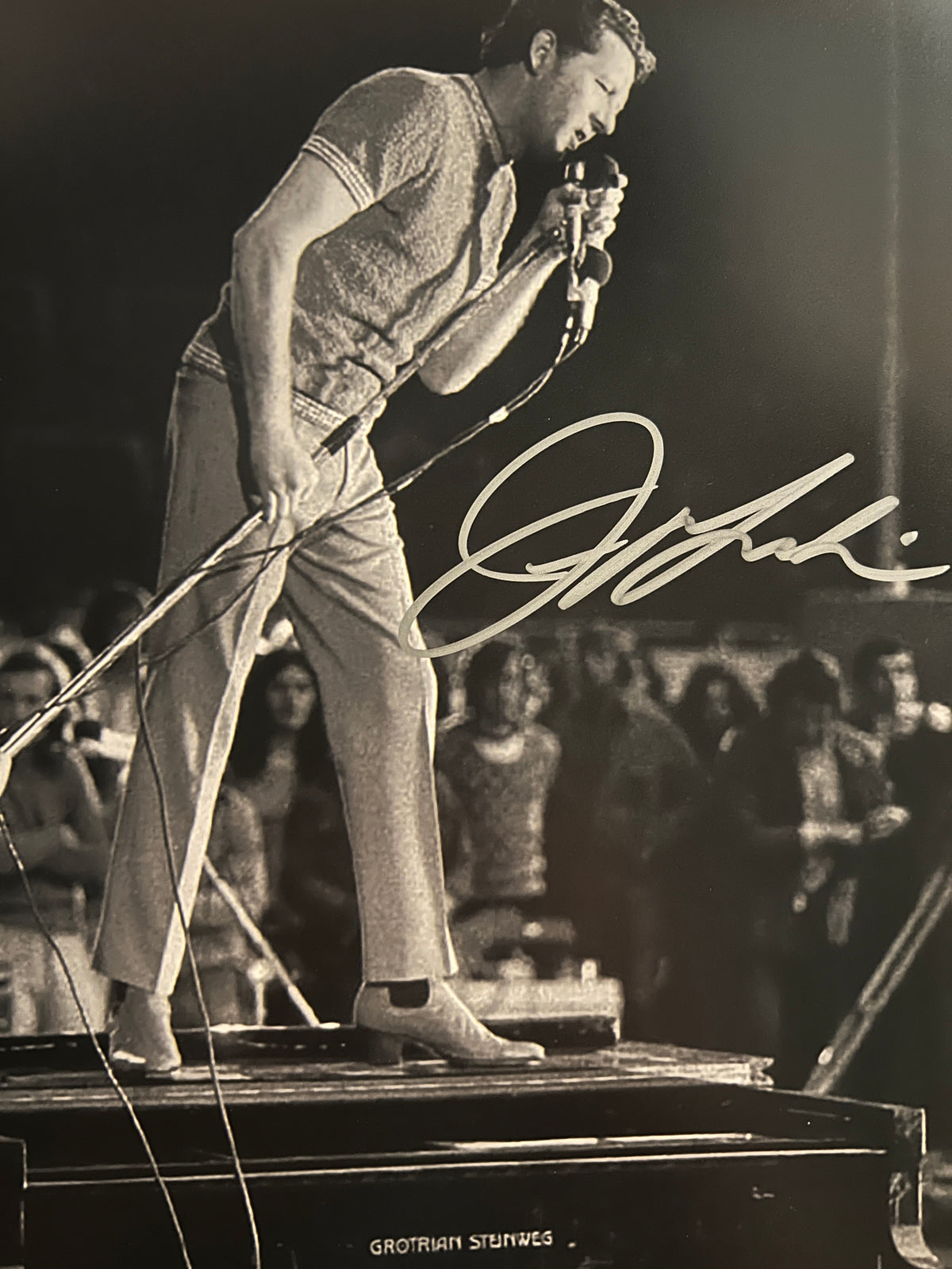 Jerry Lee Lewis signed photo