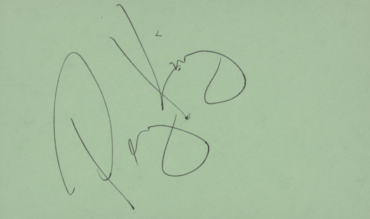 Perry King signature cut