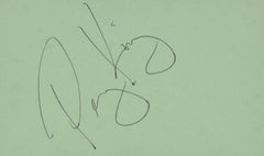 Perry King signature cut