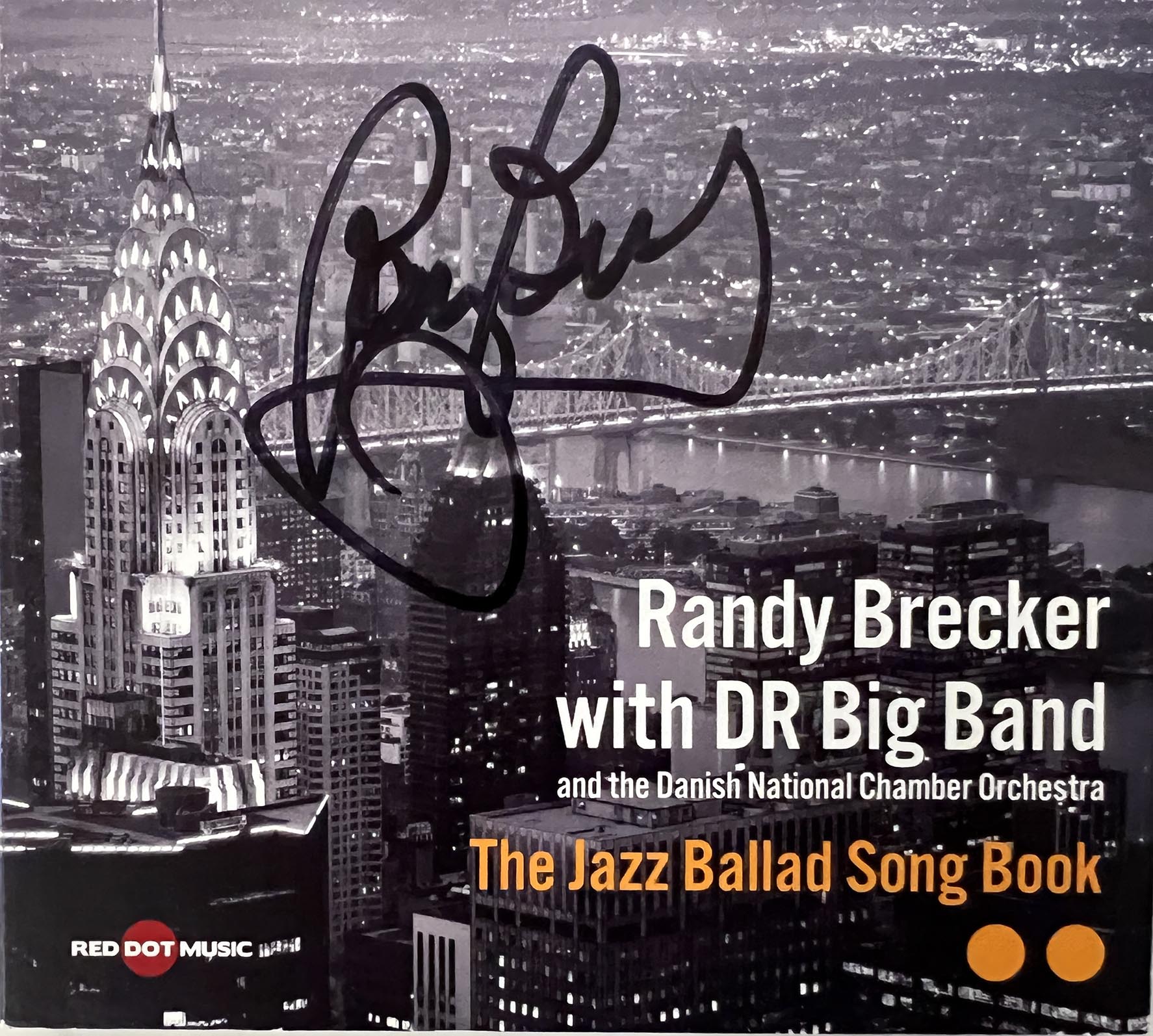 Randy Becker The Jazz Ballad Song Book signed CD