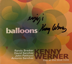 Kenny Werner Balloons signed CD
