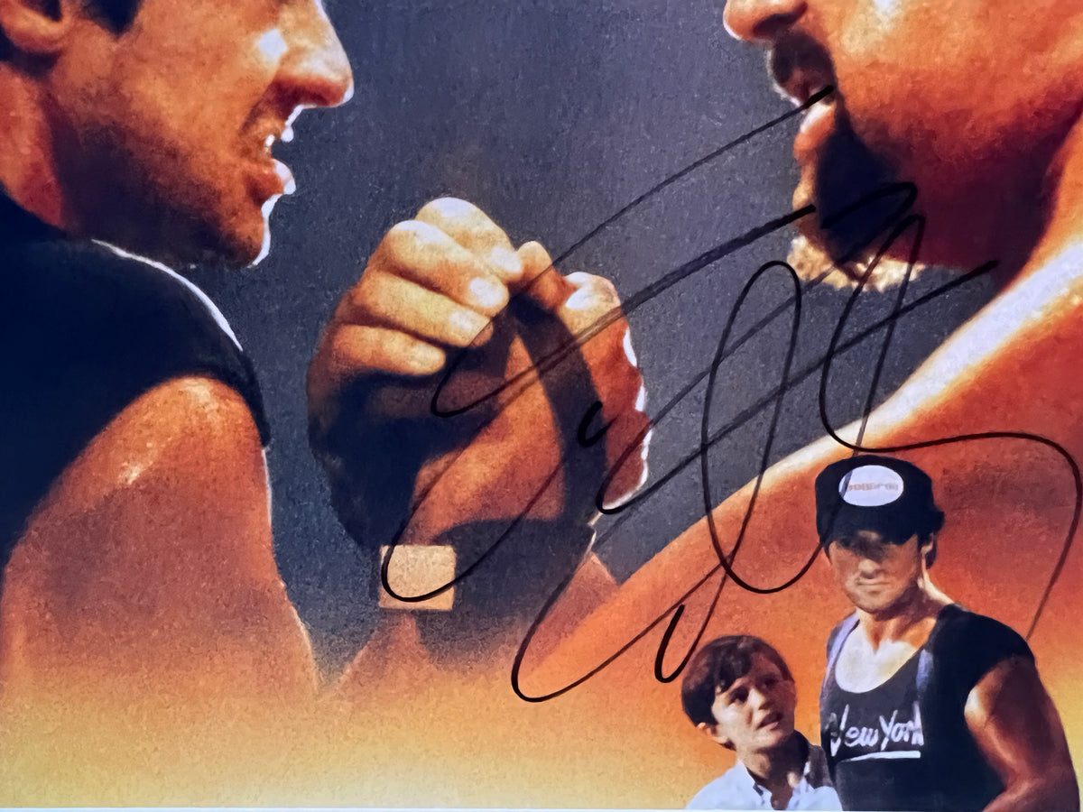 Sylvester Stallone signed photo