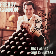 Freddy Cannon His Latest and Greatest signed CD