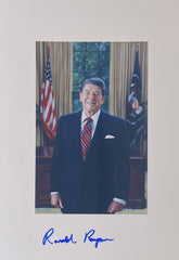 Ronald Reagan signed photo