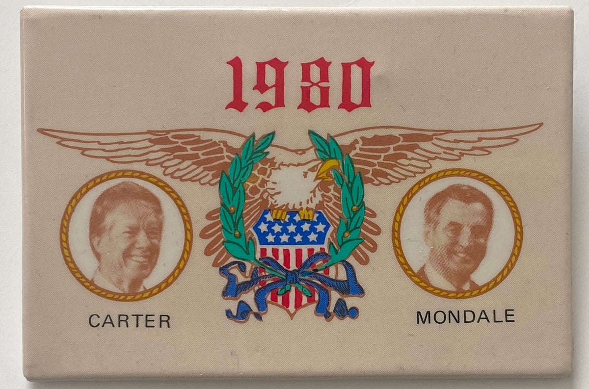 Jimmy Carter 1980 campaign pin