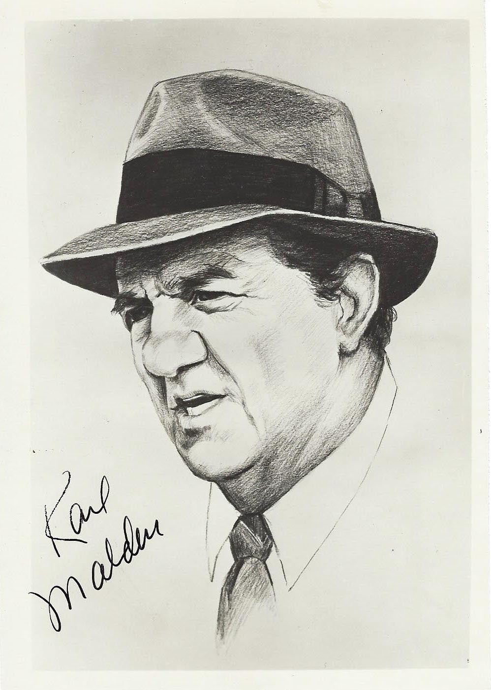 The Streets of Sn Francisco Karl Malden signed photo