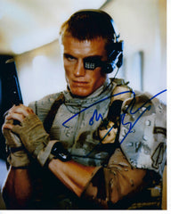 Universal Soldier Dolph Lundgren signed photo