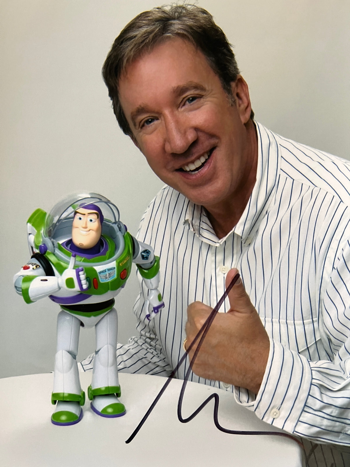 Toy Story Tim Allen signed photo. GFA Authenticated
