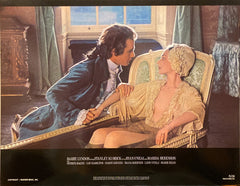 Ryan O'Neal and Marisa Berenson "Barry Lyndon" original Lobby Card