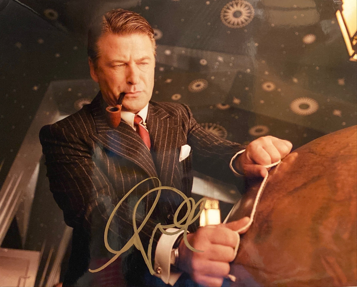 The Aviator Alec Baldwin signed movie photo