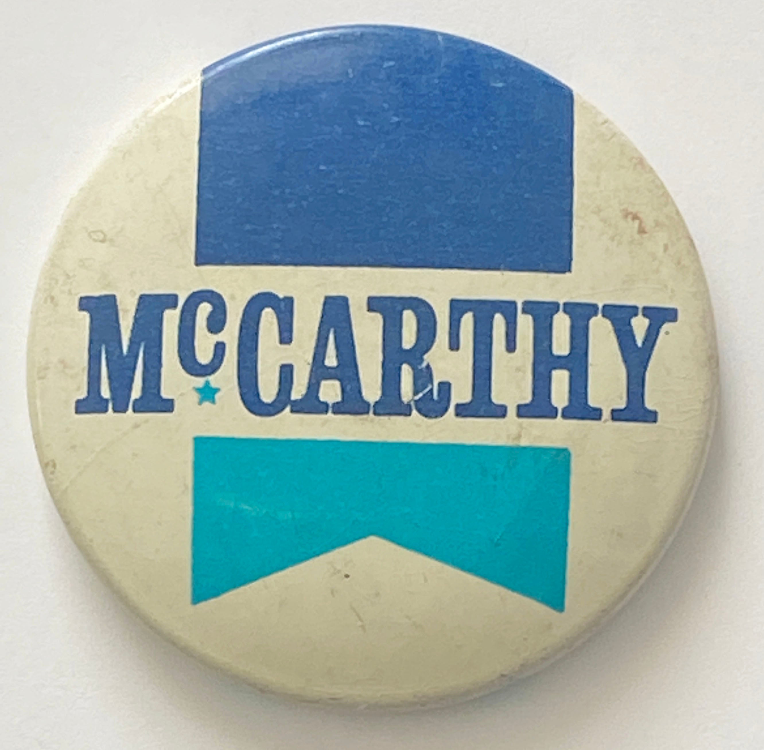 Joseph McCarthy campaign pin