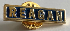 40th POTUS Ronald Reagan pin