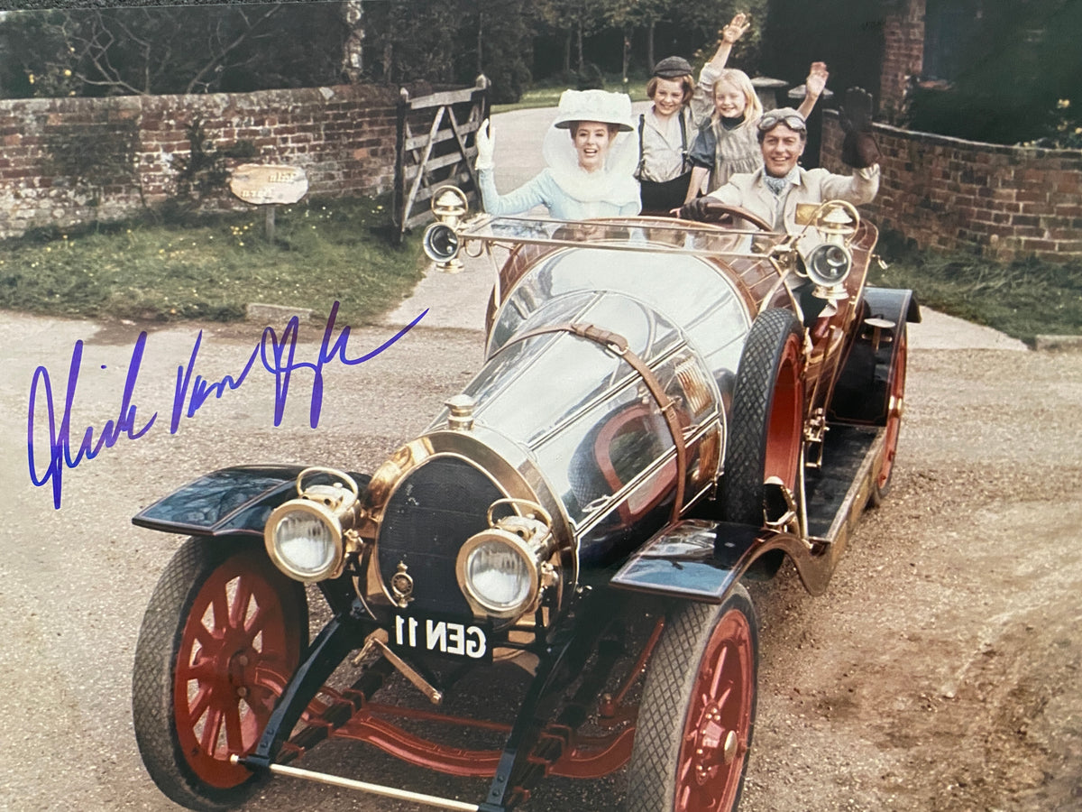 Chitty Chitty Bang Bang Dick Van Dyke signed movie photo