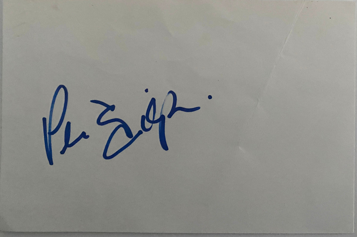 Hoarding Eleven Peter English original signature
