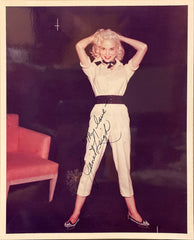 Psycho Janet Leigh signed photo. GFA Authenticated