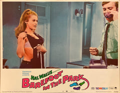 Jane Fonda and Robert Redford "Barefoot in the Park" original Lobby Card