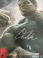 Avengers: Age of Ultron Mark Ruffalo signed movie photo