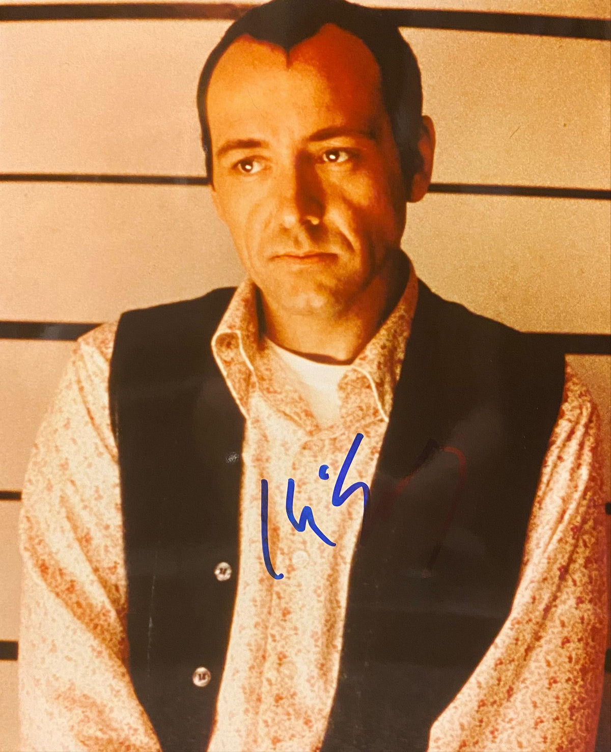 The Usual Suspects Kevin Spacey signed movie photo